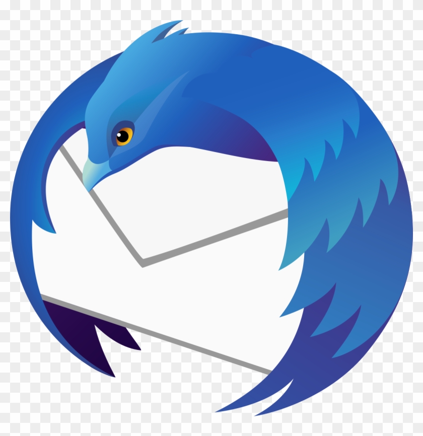 Mozilla Thunderbird Wikip U00e9dia Photo Clip Art Free - Mozilla Thunderbird Logo #1416878