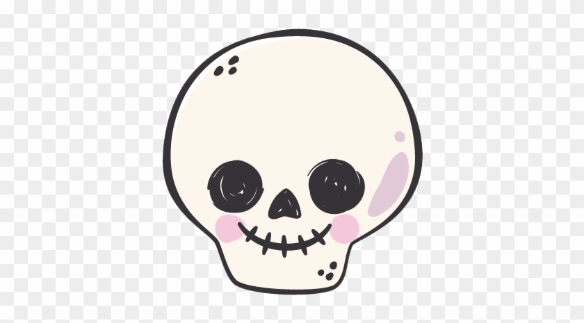 Halloween Happyhalloween Calavera Cute Kawaii - Calavera Png Kawaii #1416881