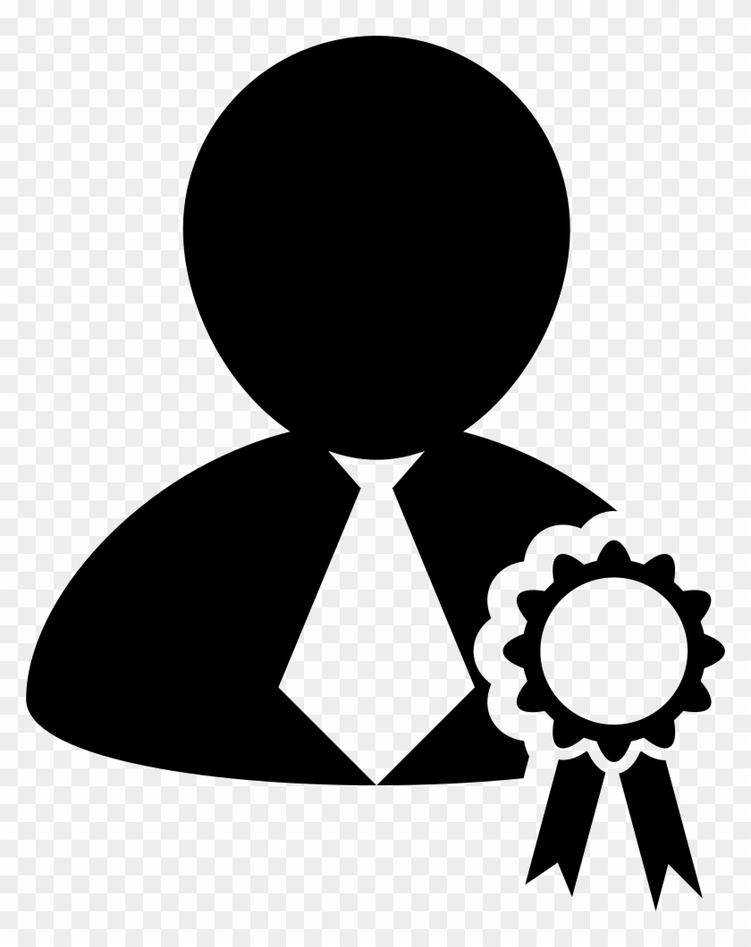 Businessman Close Up With A Svg Png - Recognition Icon Png #1417006