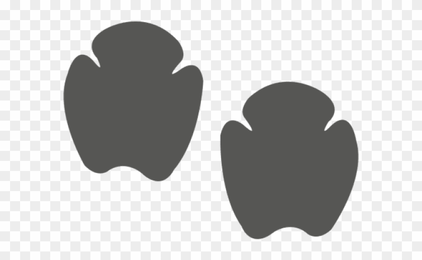 Footprint Clipart Rhino - Rhinoceros Footprint #1417088