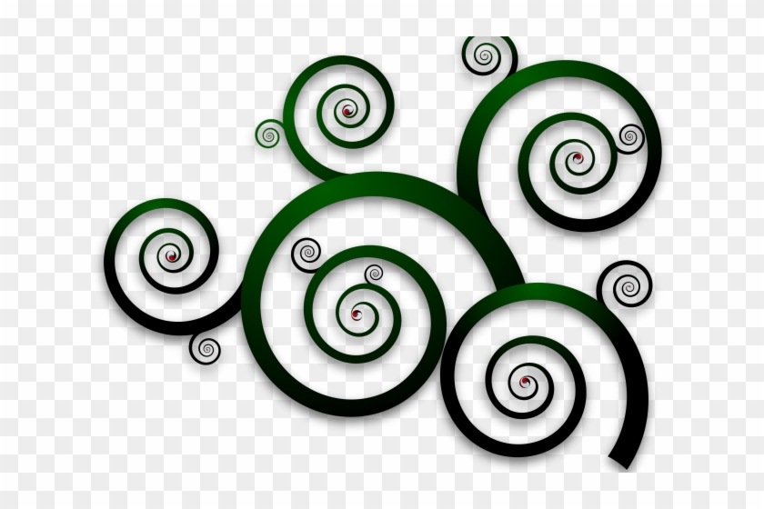 Spiral Clipart Design - Curve Line Designs Png #1417103