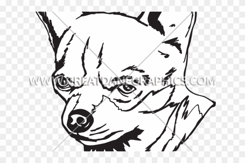 Drawn Chihuahua Clipart - Drawing #1417104