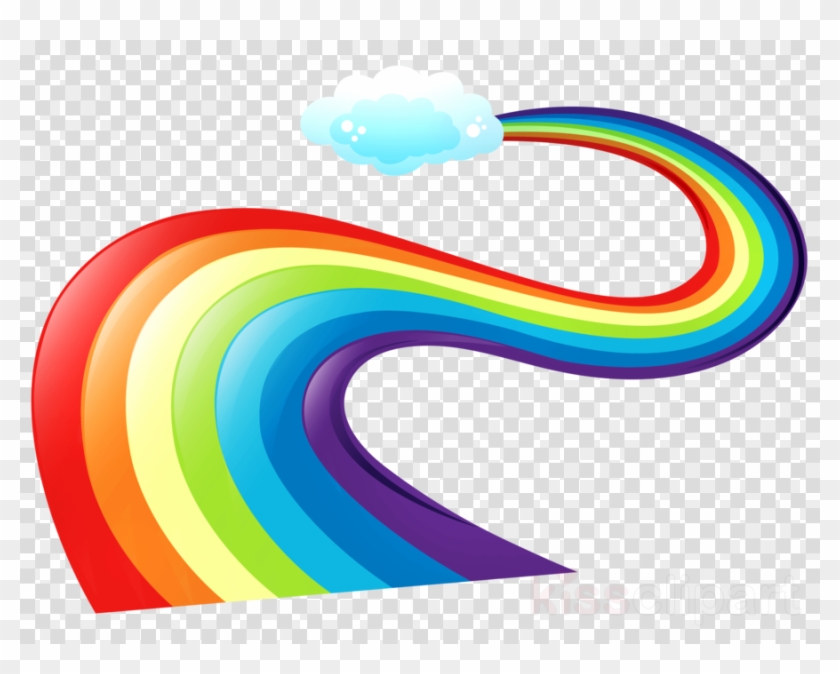 Cartoon Rainbow Clipart Rainbow Cartoon Clip Art - Logo Da Gucci Dream League Soccer #1417128