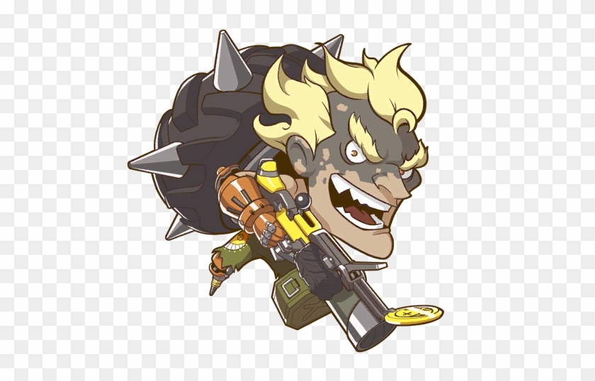 Clipart Library Junkrat X The Objective - Overwatch Junkrat Cute Spray #1417134