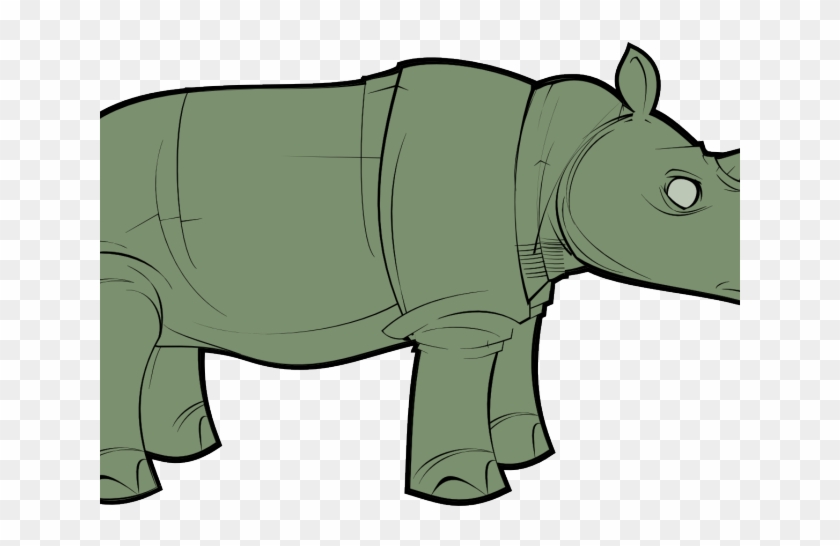 Rhino Clipart Rino - Rhinoceros #1417159