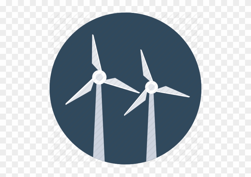 Download Wind Power Icon Clipart Wind Farm Wind Turbine - Eólica Png #14172...