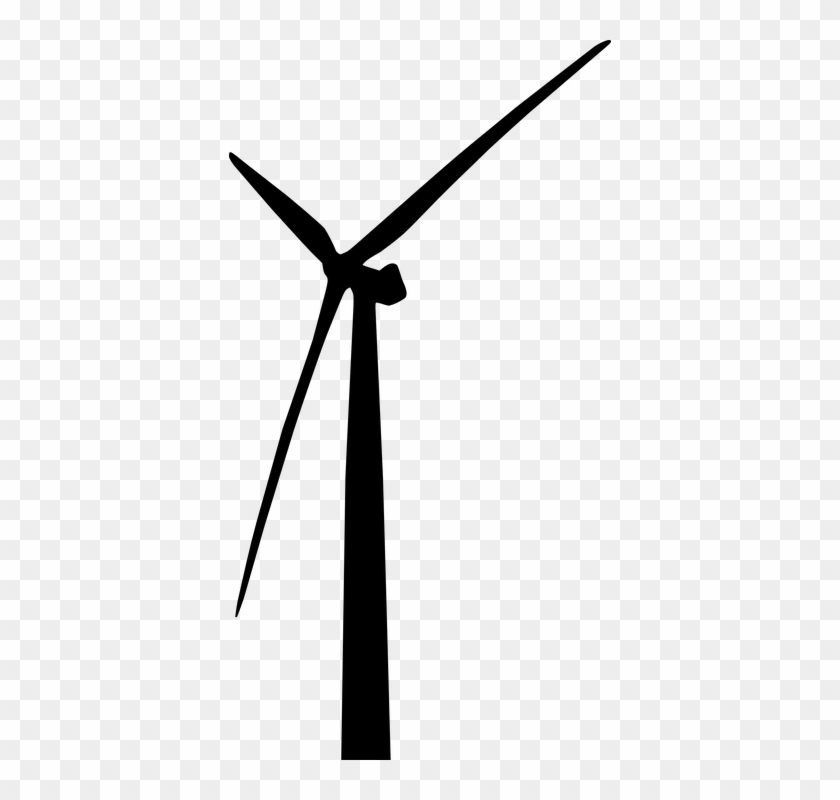 Windmill Clipart Energy Windmill - Wind Turbine Clipart Png #1417267
