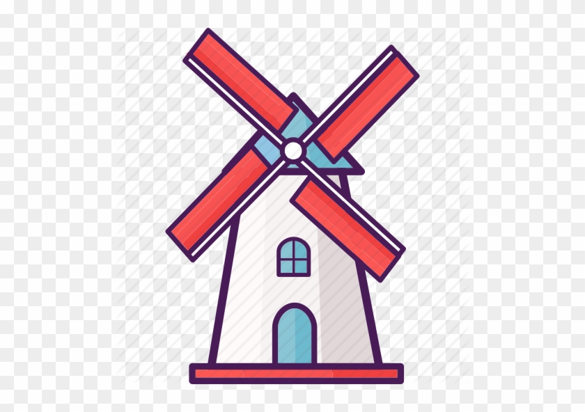 Structure Clipart Windmill - Windmill #1417269