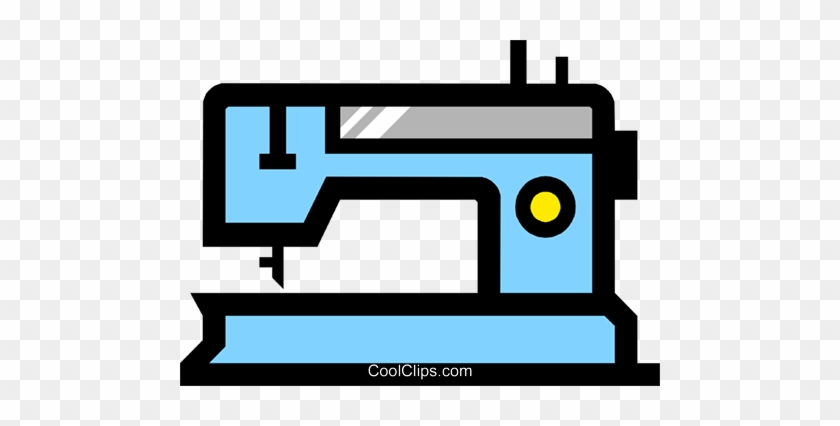 Sewing Machine Clipart Blue - Clipart Nähmaschine #1417318
