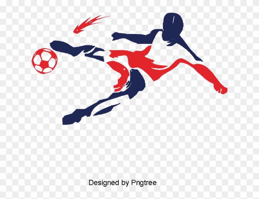 Soccer Player Logo Design Hd Deduction Material, Soccer - Portable Network Graphics #1417352