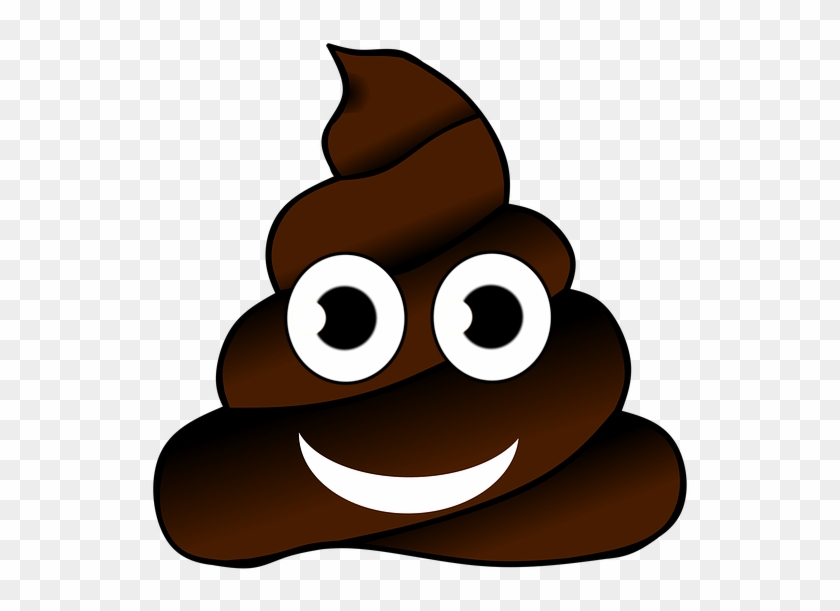 Poop Clipart Bowel Movement Clip Free Stock - Happy Birthday Poop Emoji #1417355