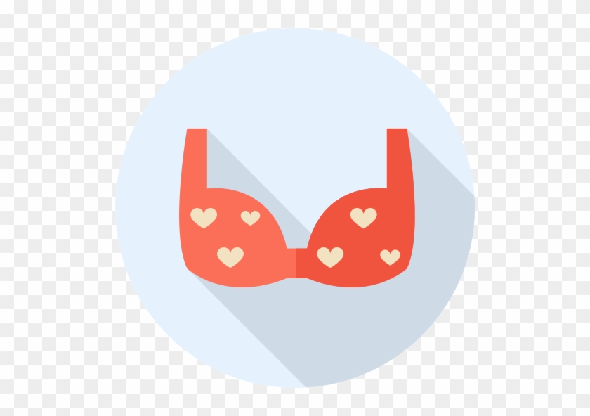 Broken Heart Png File - Flat Icon Bra #1417480