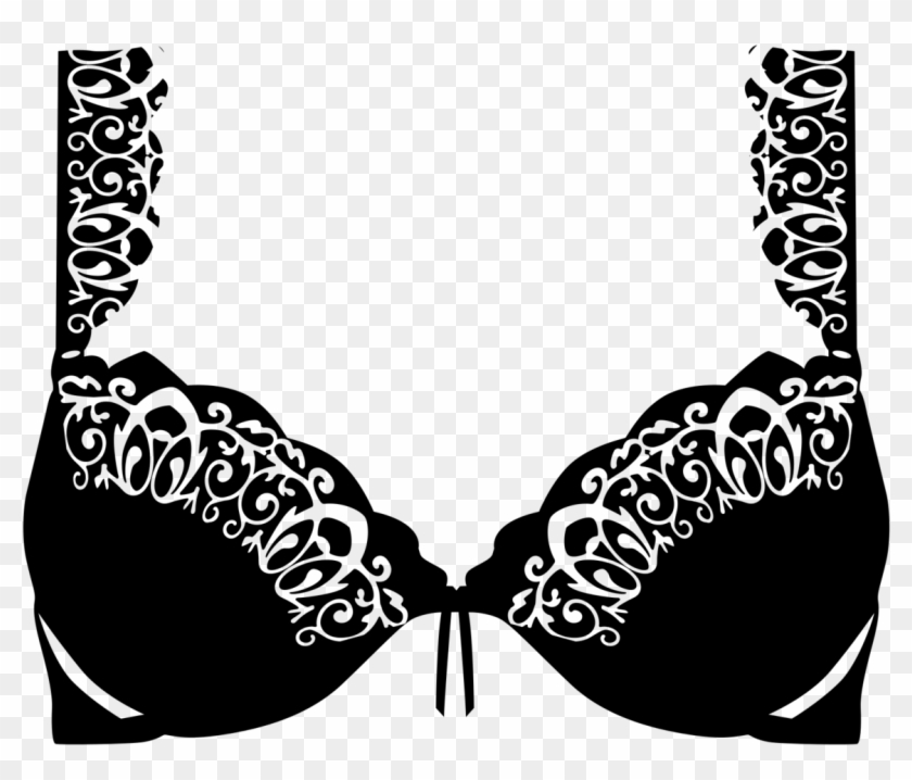 Clip Art Stock Bra Vector Logo - Clip Art Stock Bra Vector Logo #1417485