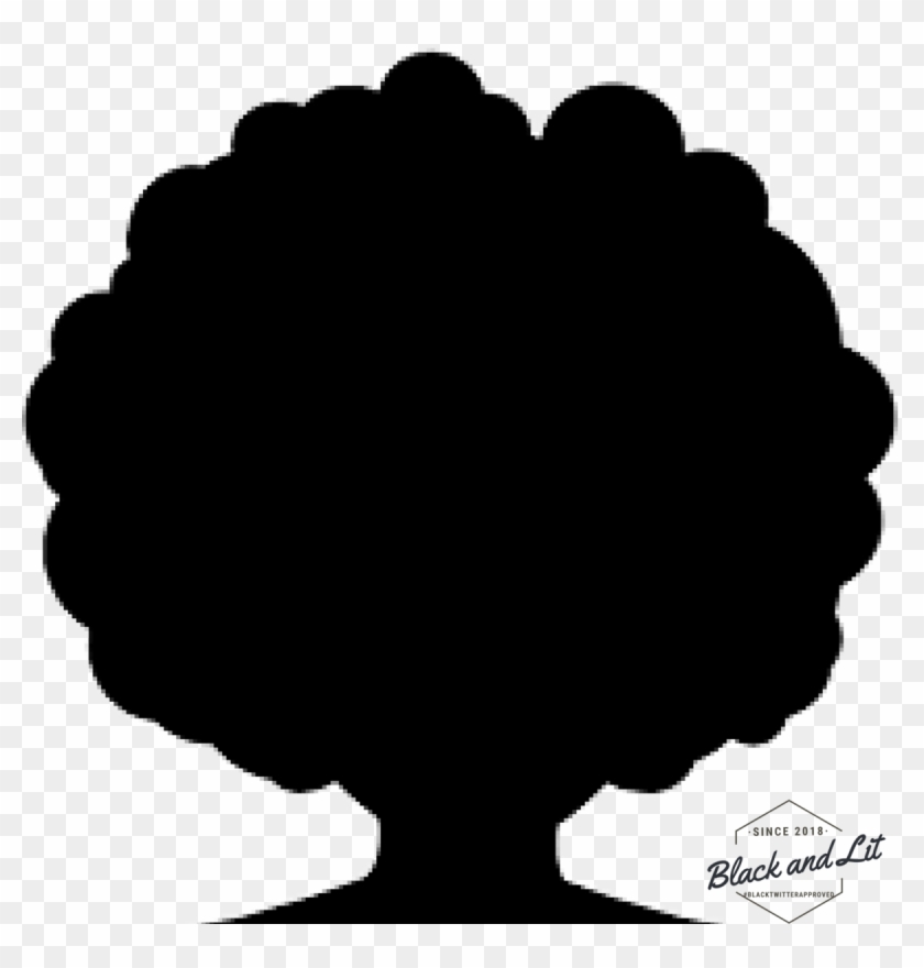Clip Free Download Our Hair Grows Towards - Silhueta Mulher Afro #1417494