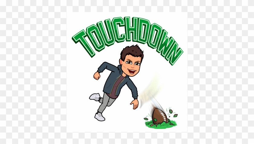 The Super Bowl Was Awesome My One Of Favorite Commercial - Bitmoji Touch Down #1417516