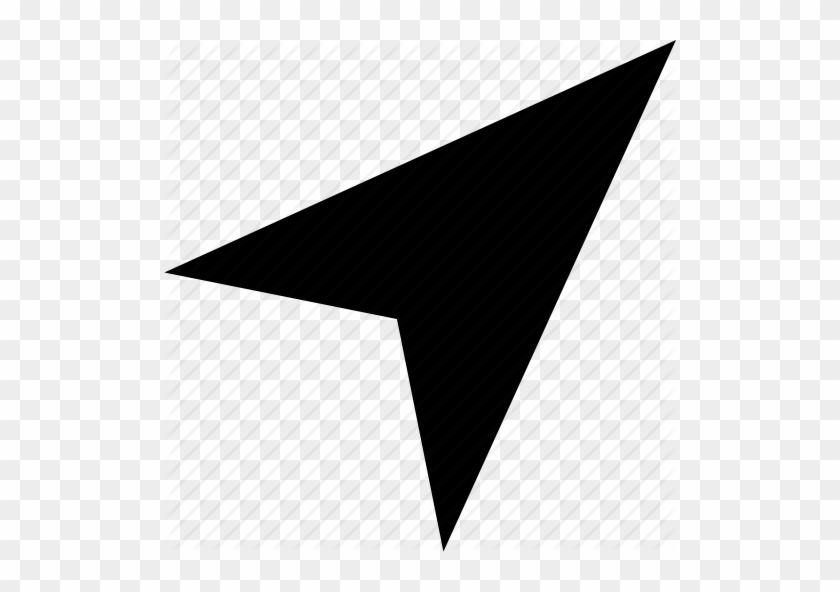 Download Location Arrow Icon Clipart Desktop Wallpaper - Iphone Gps Icon Png #1417569