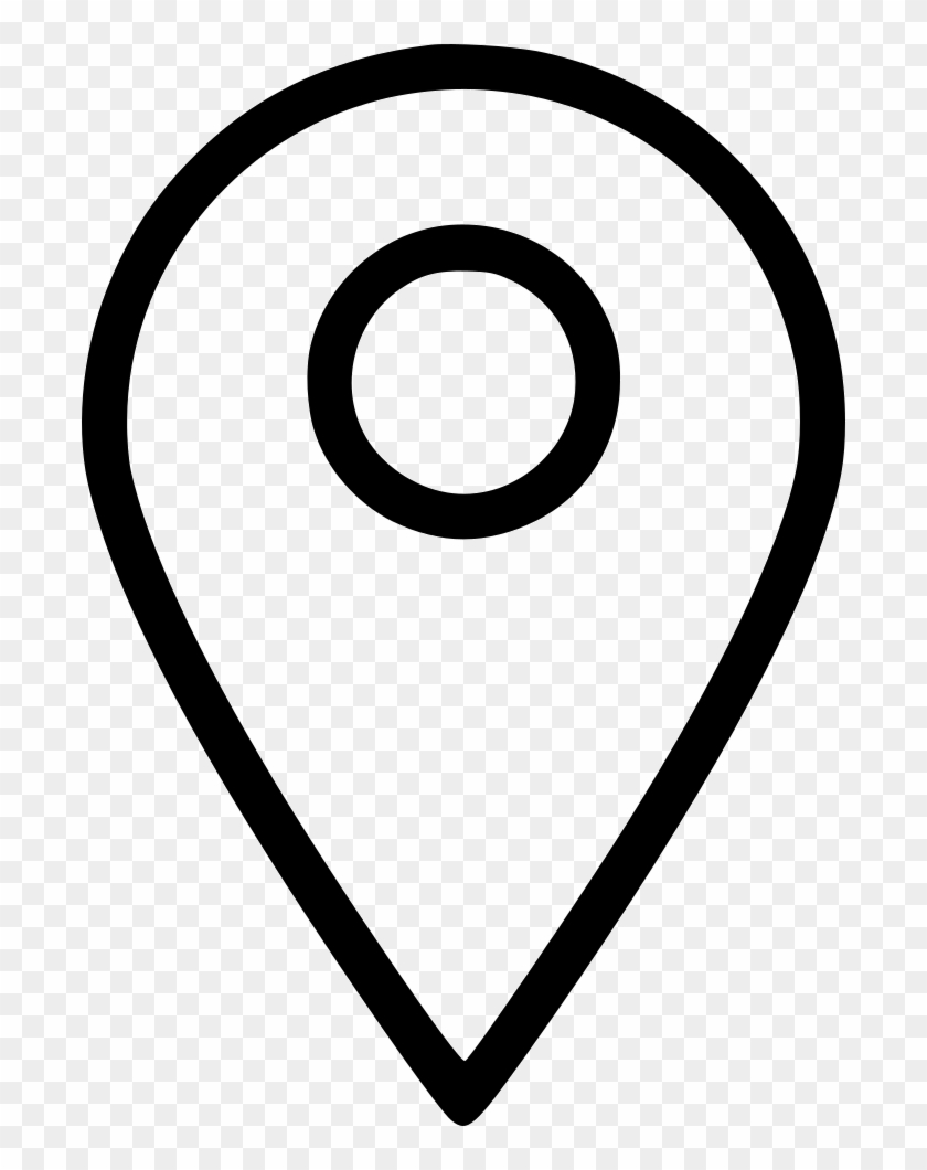 Location Pin White Png - Location Marker White Png #1417584