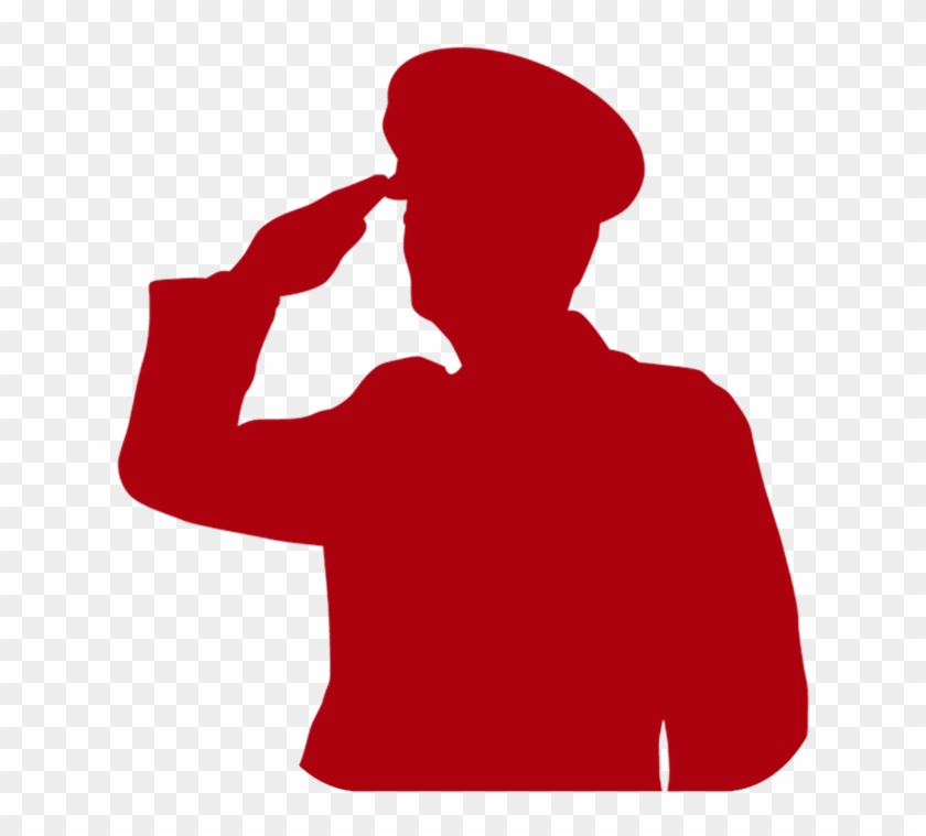 Icon - Soldier Salute Png #1417624