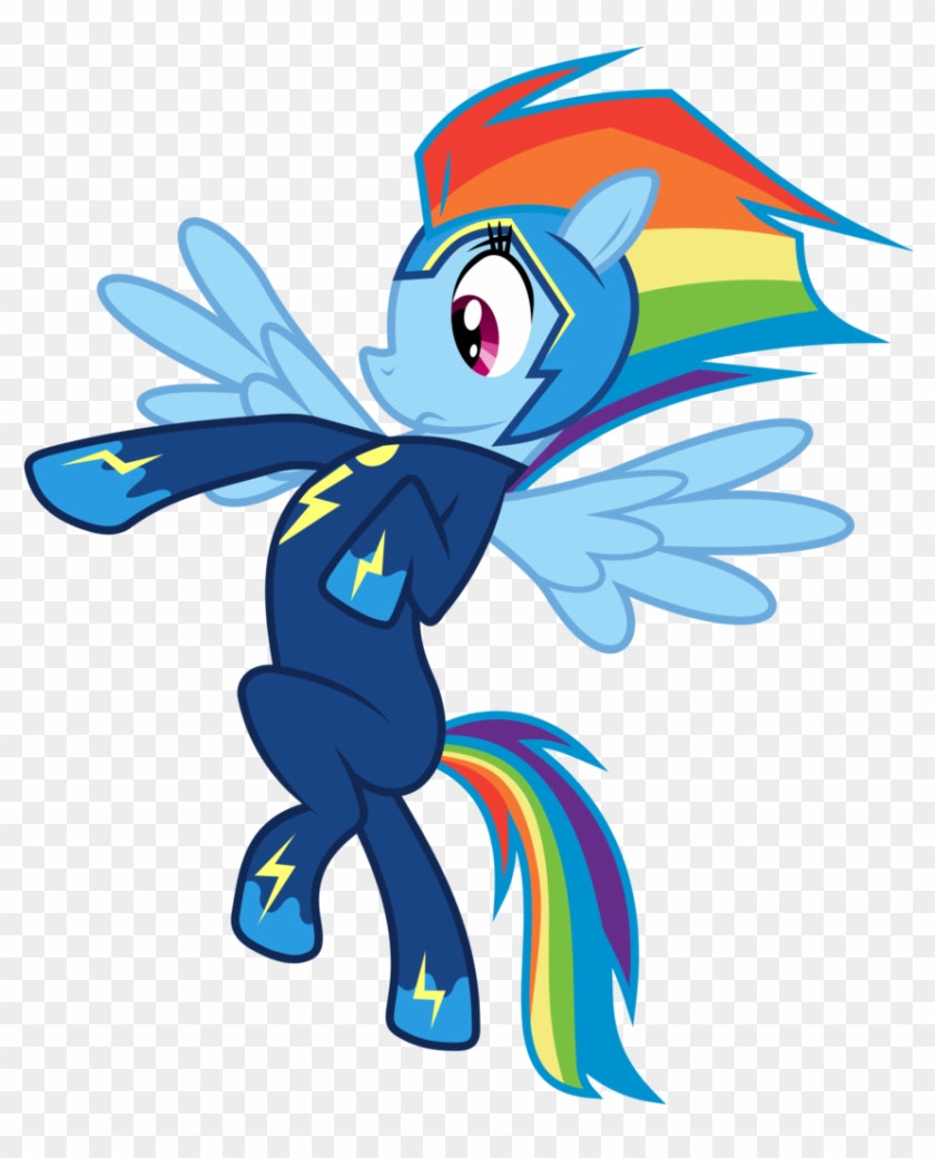 Absurd Res, Artist - Rainbow Dash Mlp Power Ponies #1417727