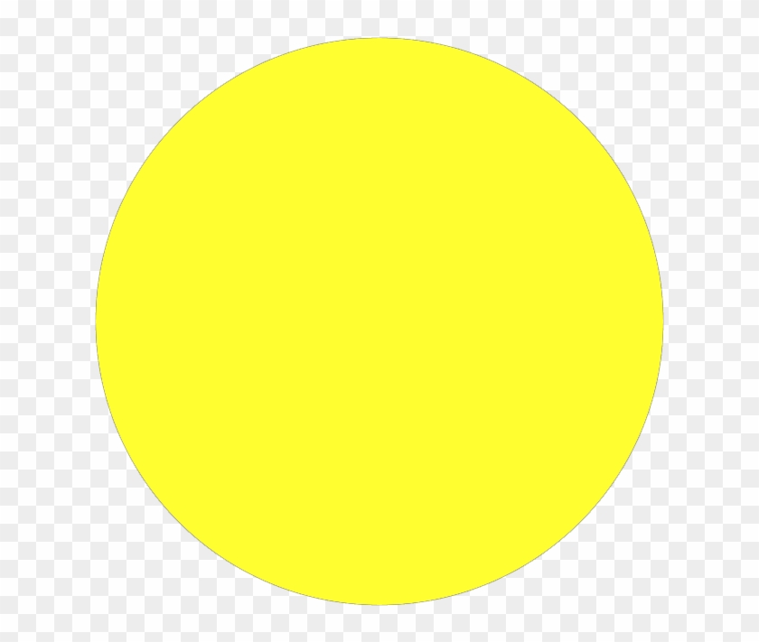 Yellow Circle In A Square #1417744