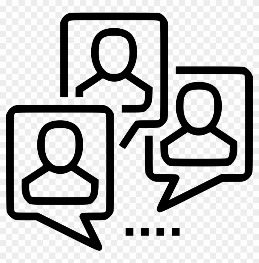 Focus Group Svg Png Icon Free Download - Focused Group Discussion Icon #1417762