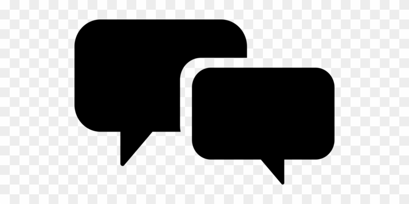 Computer Icons Online Chat Runescape Internet Forum - Overlapping Speech Bubbles Png #1417771