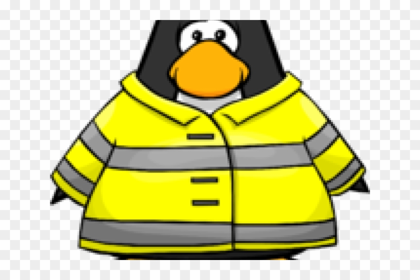 Coat Clipart Firefighter - Club Penguin #1417860