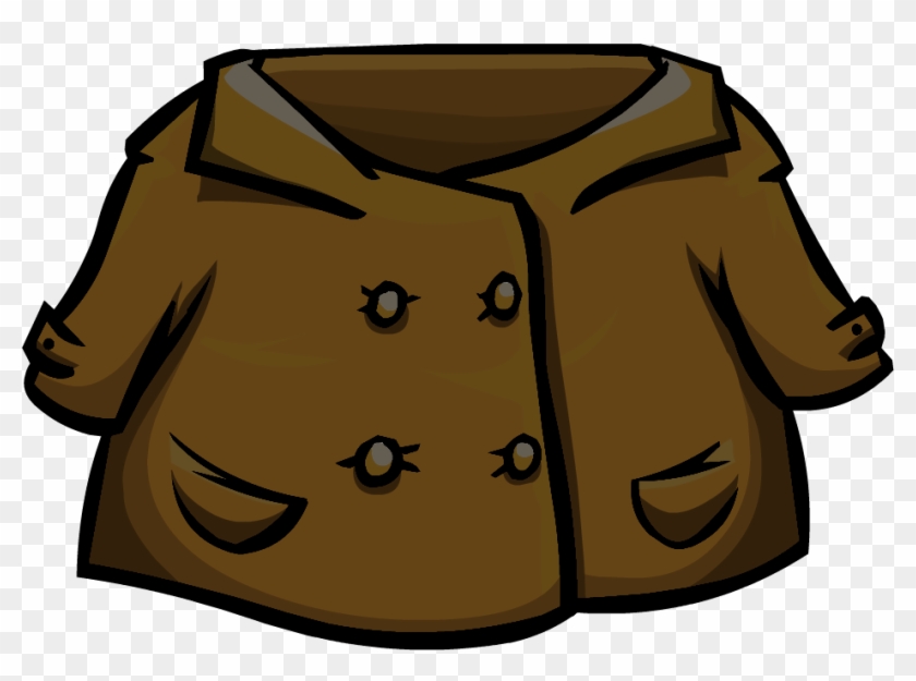 Brown Jacket Frames Illustrations Hd Images - Png Cartoon Old Coat #1417866