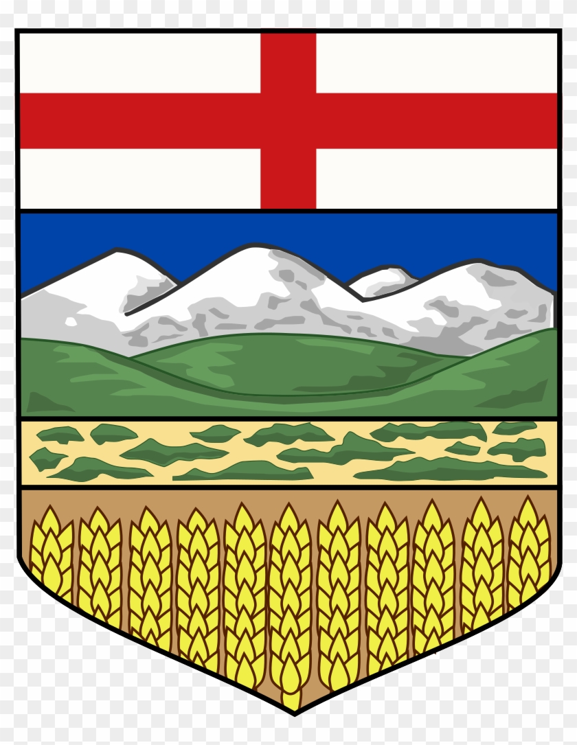 Alberta Coat Of Arms Png Clipart Coat Of Arms Of Alberta - Alberta #1417912