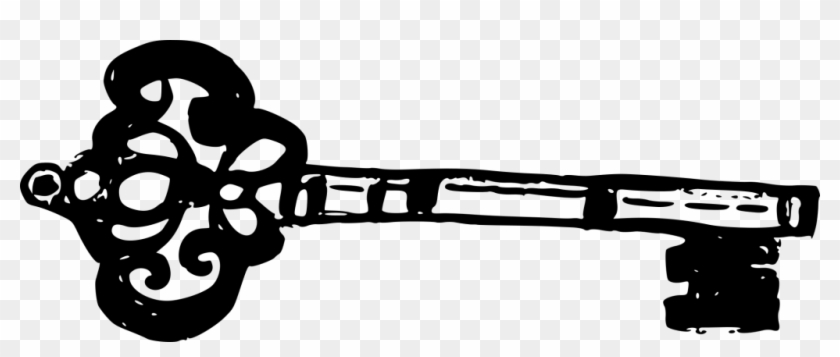 Skeleton Keys Png File Vector Free Library - Skeleton Key Drawing #1417934