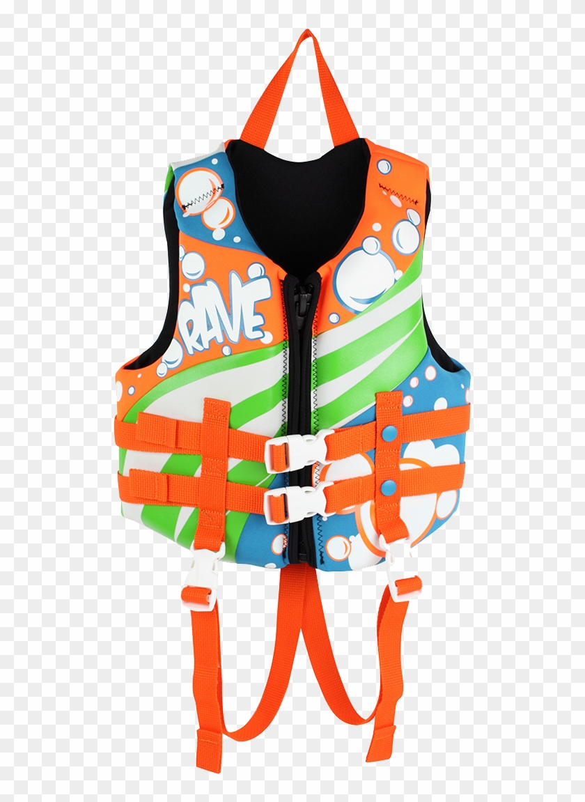 Rave Child Neo Life Vest (blue/orange/white) By Rave #1417973
