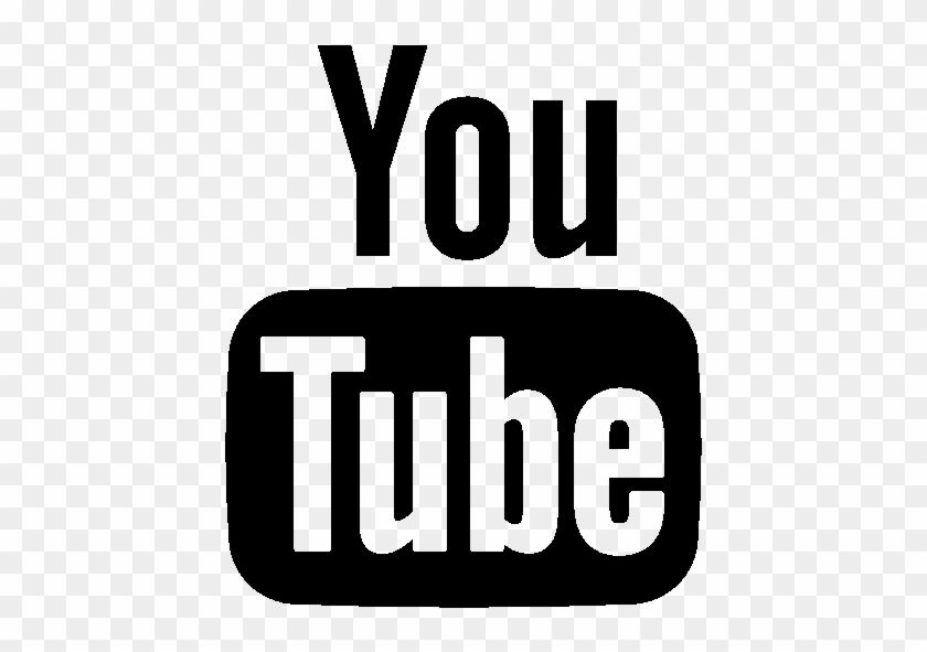 Instagram Twitter Facebook Youtube - Icon Youtube Black Png #1418063