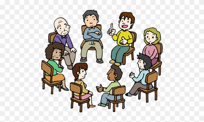 Diversity Clipart Youth - Group Of People Debating #1418065