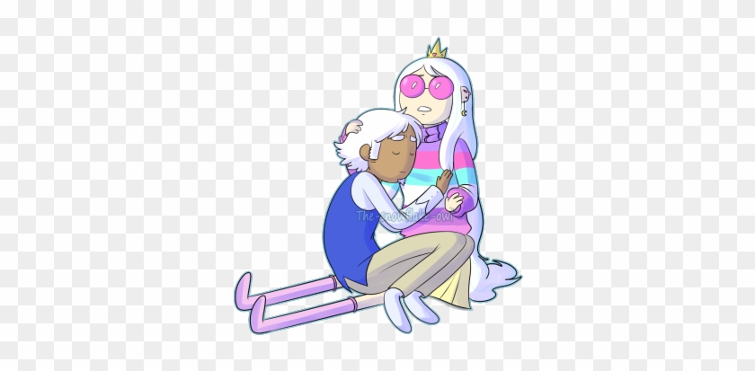 Sweater Queen And Kingfrozen Ice King Being Cuties - Cartoon #1418086