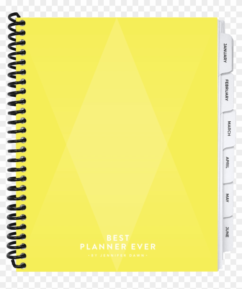 Daily Goals And Schedule Planner Best Ever - Yellow #1418102