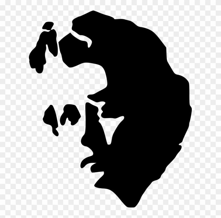 Silhouette Black And White Female Computer Icons Person - Marie Equi Stencil #1418234