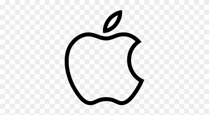 14 Jun 2016 - Apple Outline Icon #1418299