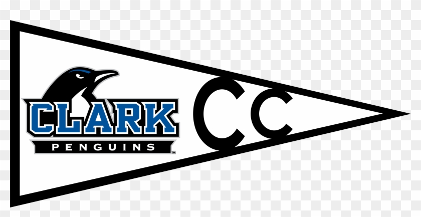 Clark College Pennant Clipart Clark College Penguin - Clark College Pennant #1418319