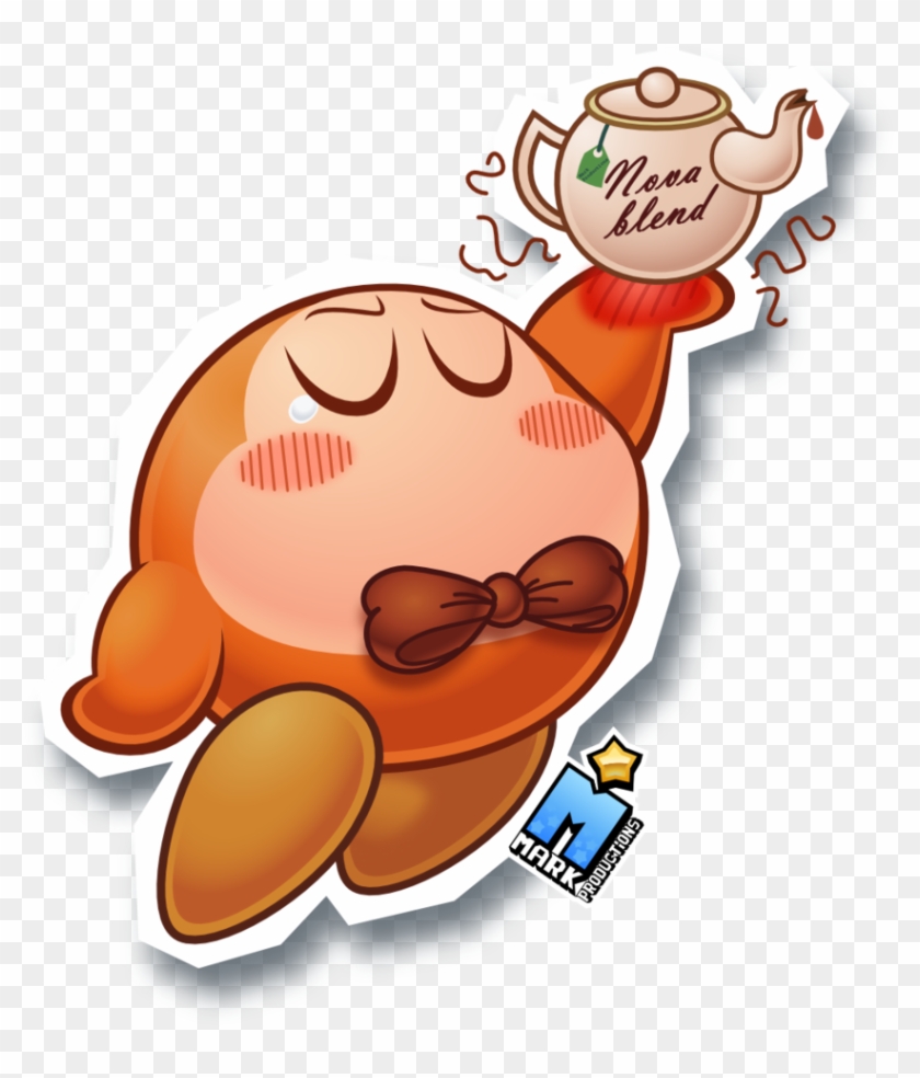 Plate Clipart Waiter - Kirby Waddle Dee Fanart #1418348