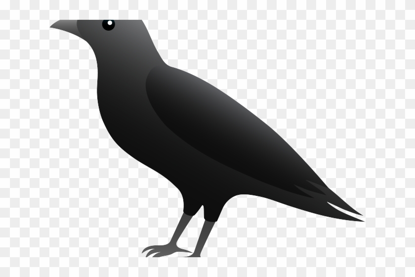 Blackbird Clipart Clip Art - Crow Clipart Png Transparent #1418393