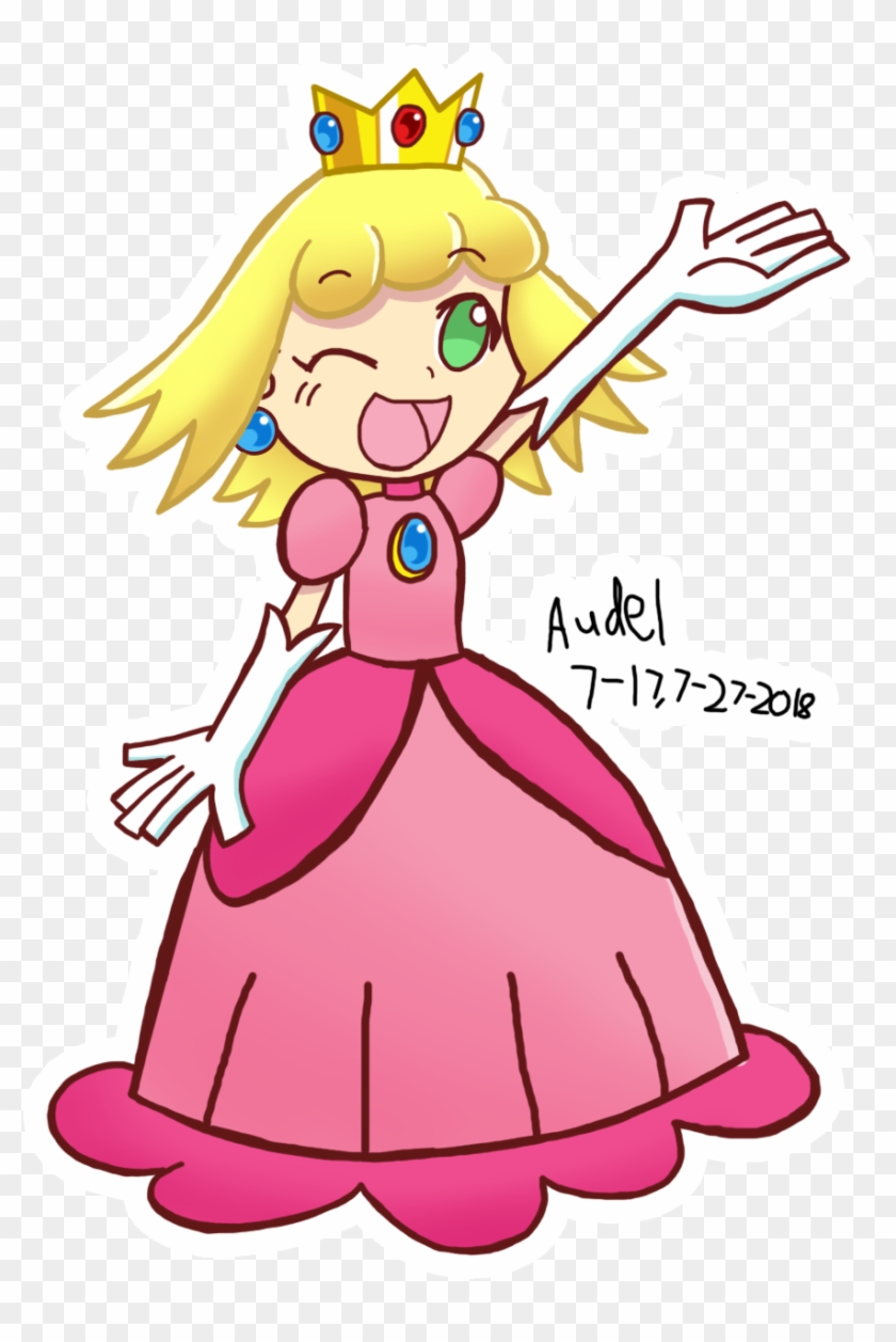 Amitie As Peach By Mamonstar761 Amitie As Peach By - Cartoon #1418426