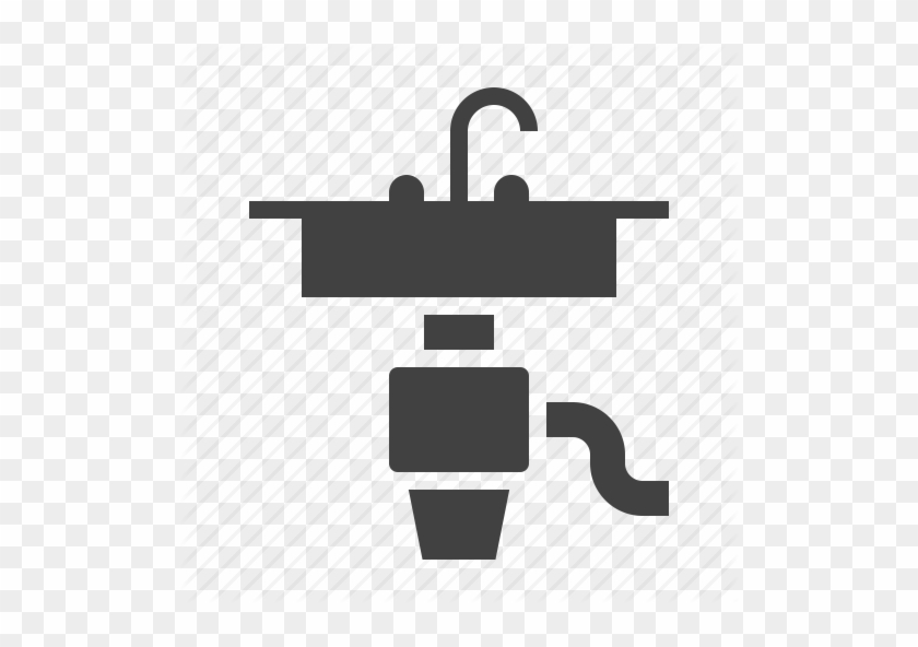 Food Waste Disposer Icon Clipart Garbage Disposals - Kitchen Sink Icon #1418560
