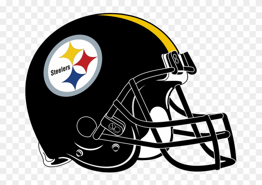 Nfl Steelers Clipart - Steelers Helmet Logo Png #1418605