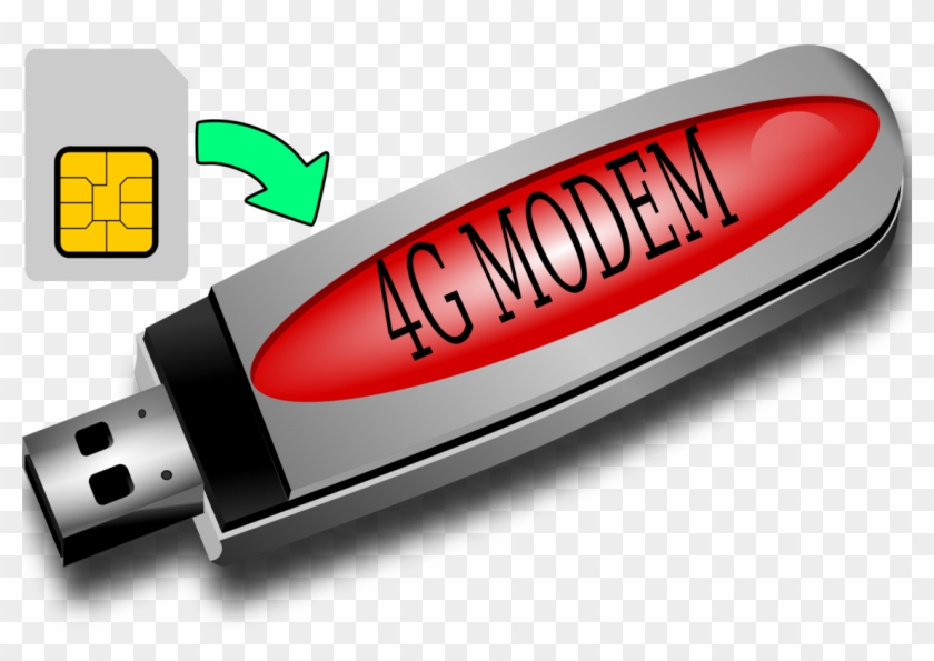 Mobile Broadband Modem 3g Subscriber Identity Module - Modem 4g Png #1418646