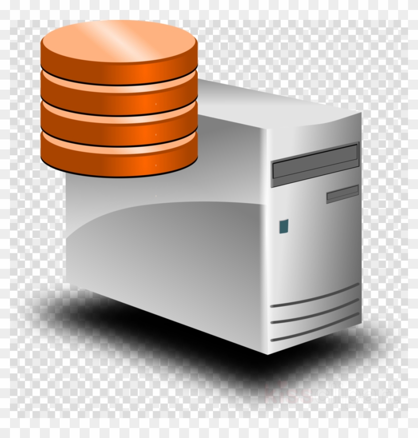 Database Server Clip Art Clipart Database Server Computer - Warning Sign No Background #1418685