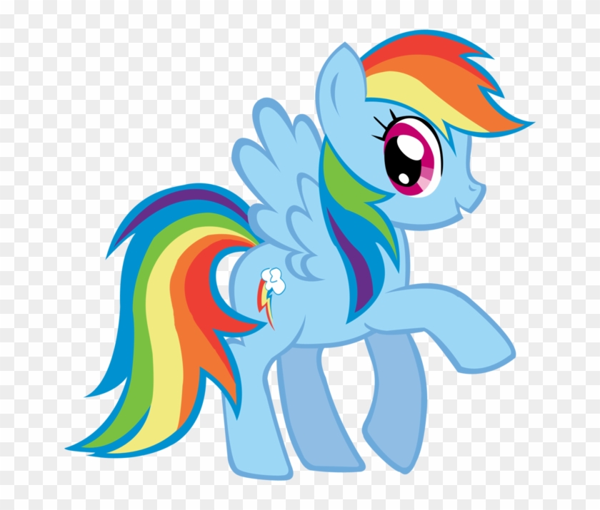 My Little Pony Clip Art Many Interesting Cliparts - Rainbow Dash High Resolution #1418702