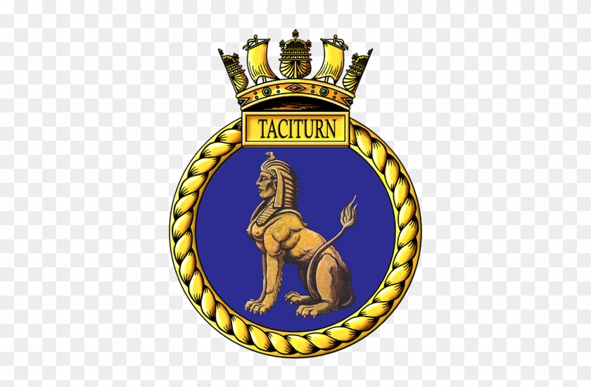 Hms Taciturn - Hms Vigilant Ships Crest #1418714