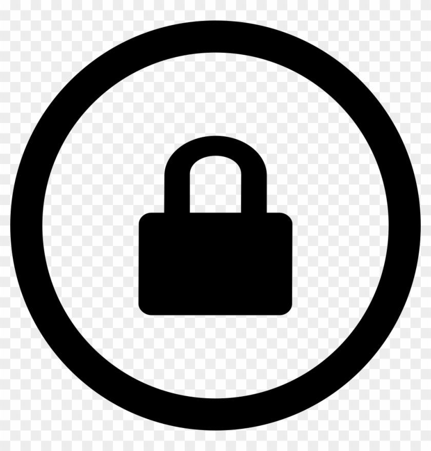 Banner Free Stock Clip Lock Circular - Public Domain Logo #1418808
