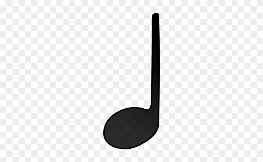 Quarter Note Musical Note Stem Dotted Note Half Note - Crotchet Clipart #1418838