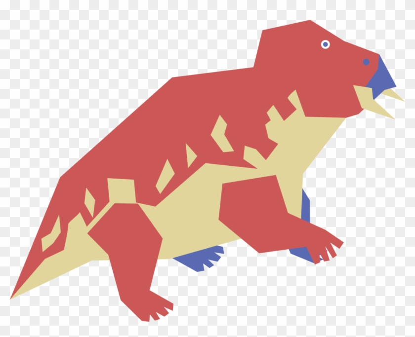 Placerias Is Today's Vector Animal Dicynodonts Were - Illustration #1418868